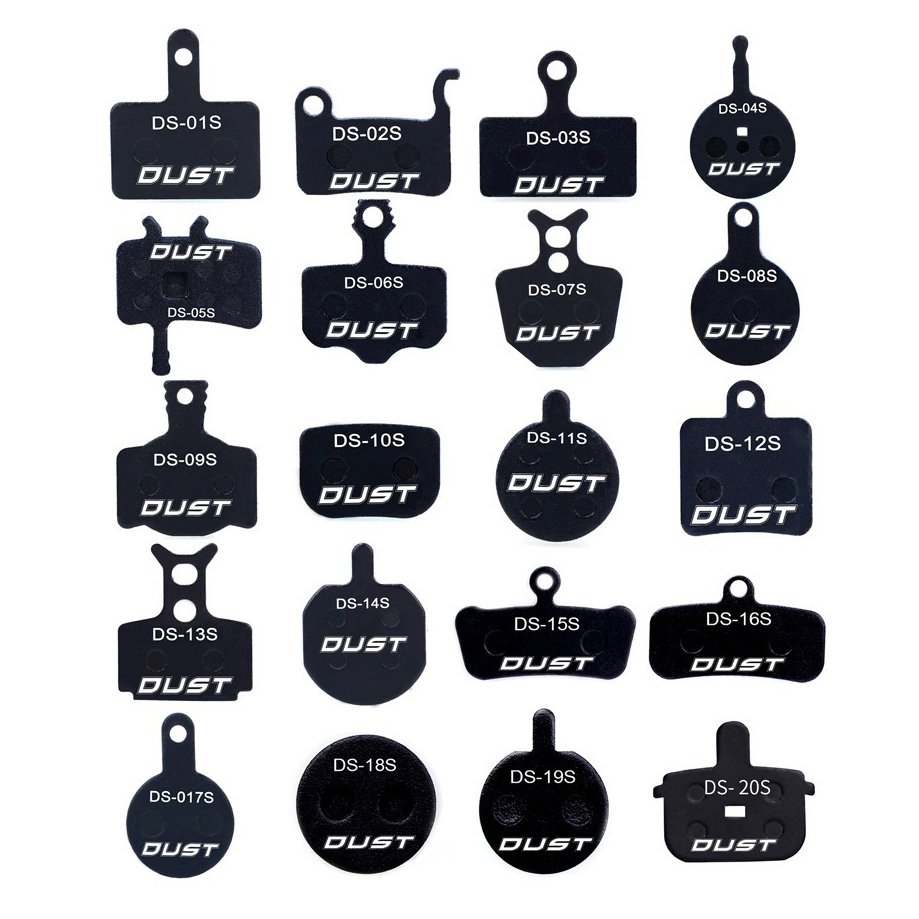RISK Parts DUST Mountain Bike Disc Brake Pads Resin Semi-Metallic for M446 E3 M355 Brakes DS Series