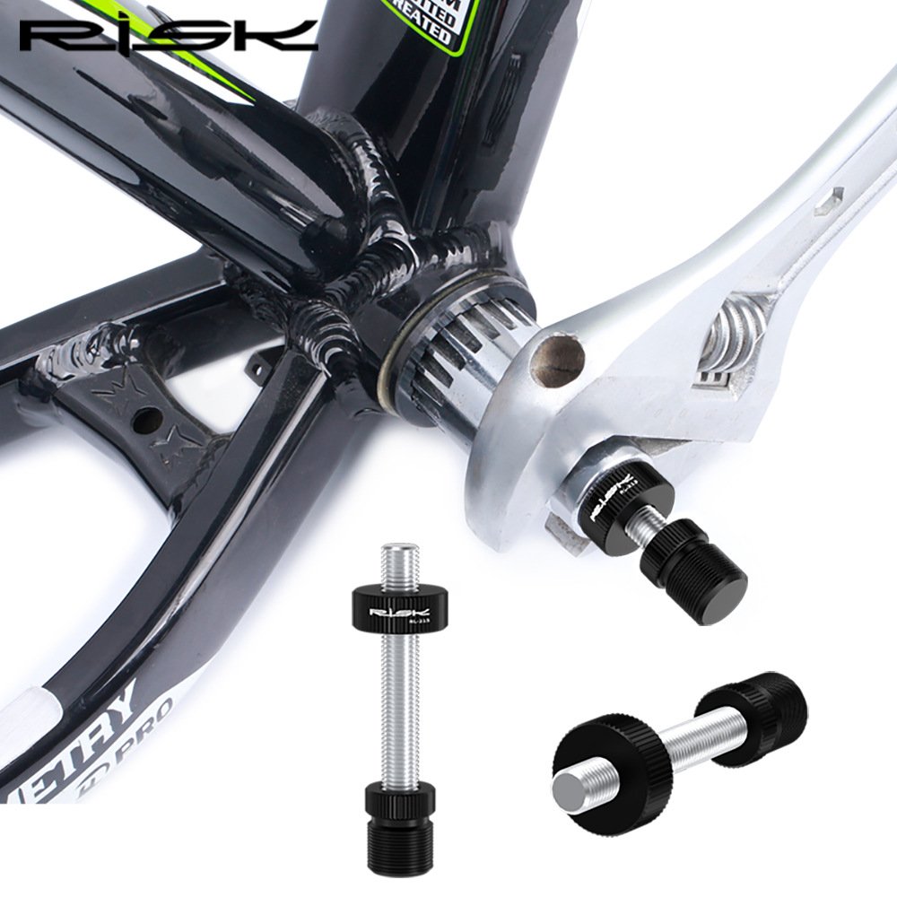 RISK Parts Bicycle Square Taper Bottom Bracket Sleeve Fixing Bolt Anti-loosening Screw Auxiliary Repair Tool Accessory RL215PRO
