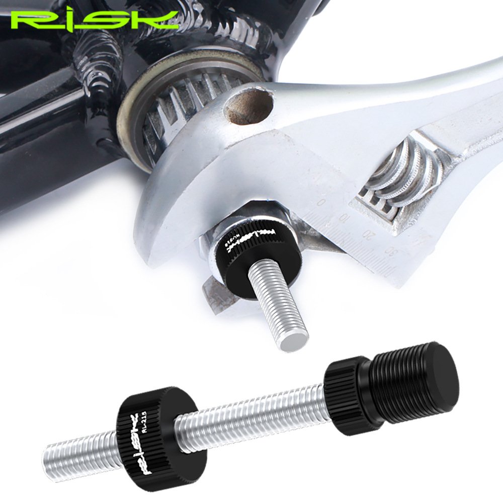 RISK Parts Bicycle Square Taper Bottom Bracket Sleeve Fixing Bolt Anti-loosening Screw Auxiliary Repair Tool Accessory RL215PRO