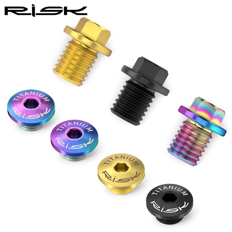 RISK Parts Road Hydraulic Disc Brake Hose Screws M7x4mm for Disc Brake Oil Injection Ports R8020R8070 R8170 R9170 RT129 RT130