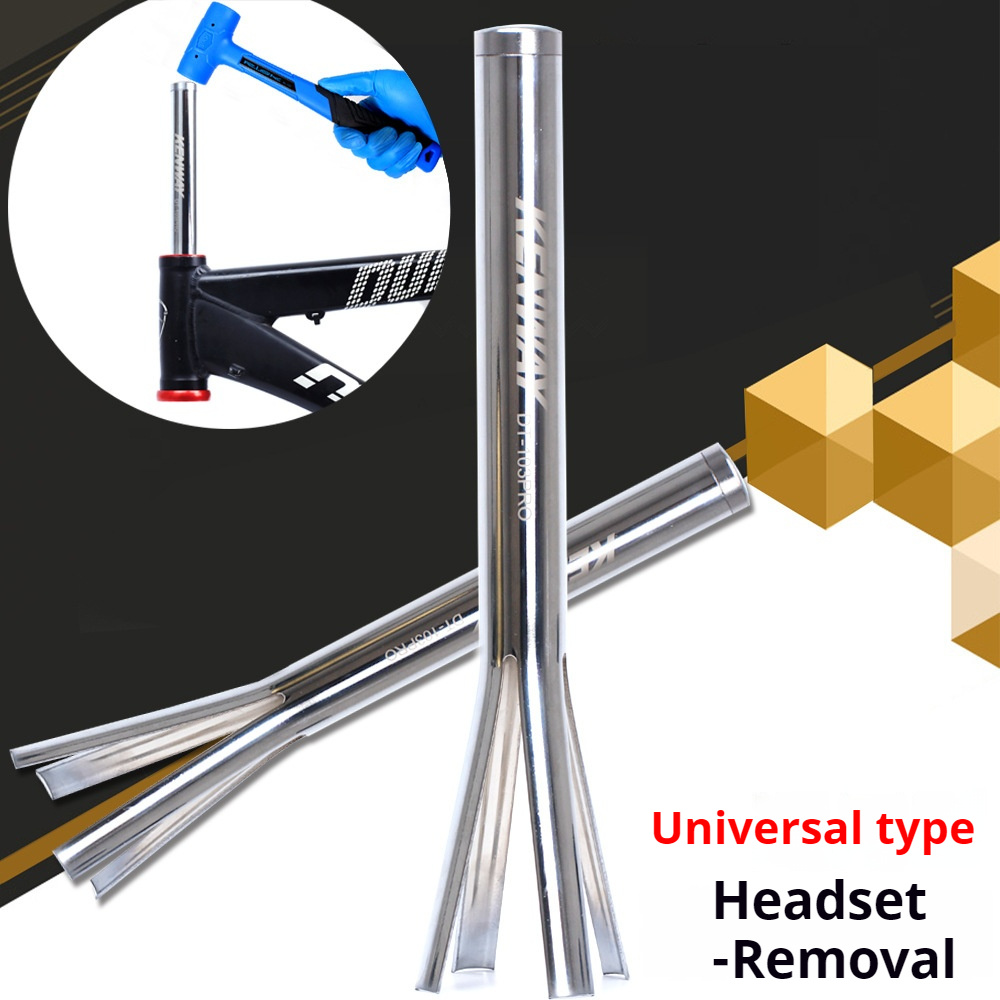 RISK Parts Headset Removal Tool for Mountain and Road Bikes Press-Fit Fork Steerer Tube Upper and Lower Cup Removal 34/44 RL103