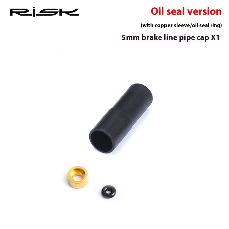 RISK Parts Mountain and Road Bike Plastic Cable Housing Cap Shift/Brake Cable End Caps 4/5mm Outer Tube Dust Cover RC104/RC313