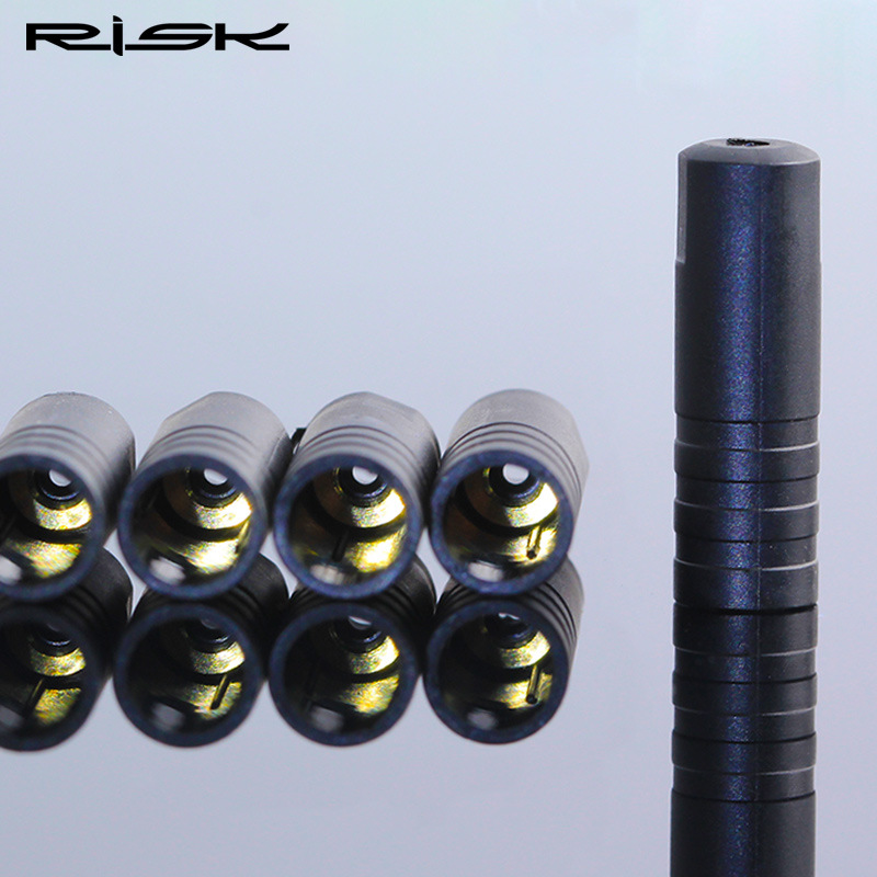RISK Parts Mountain and Road Bike Plastic Cable Housing Cap Shift/Brake Cable End Caps 4/5mm Outer Tube Dust Cover RC104/RC313