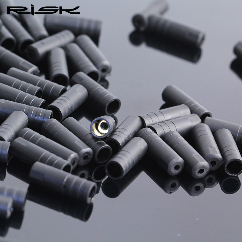 RISK Parts Mountain and Road Bike Plastic Cable Housing Cap Shift/Brake Cable End Caps 4/5mm Outer Tube Dust Cover RC104/RC313
