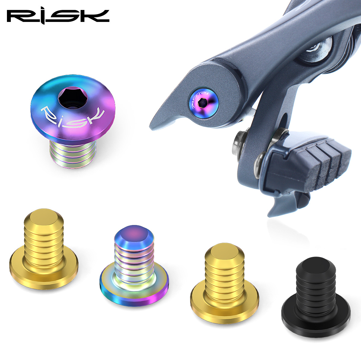 RISK Parts Road Bike C-Clamp Release Switch Screw Adjuster for UT6800 DA9000 DA9010 FORCE RT061