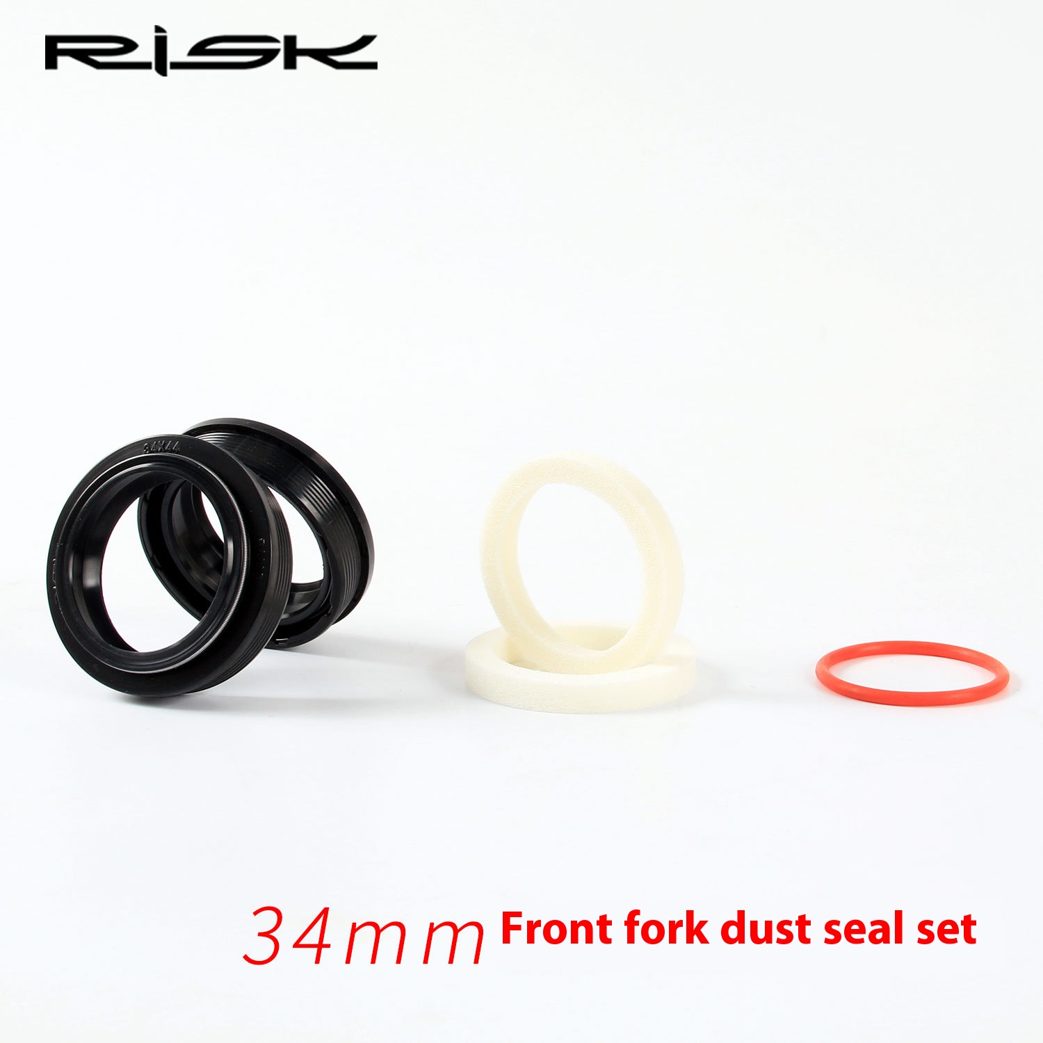 RISK Parts Mountain Bike Suspension Fork Dust Seal and Foam Ring 32/34/35/36mm Fork Dust Cover RA146