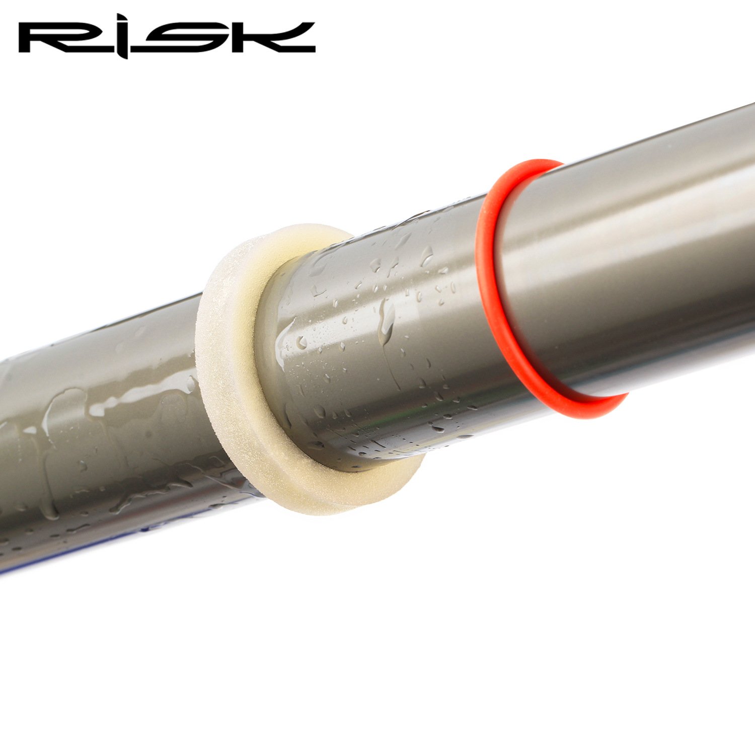 RISK Parts Shock Absorber Fork Oil-Absorbing Foam Rings for Mountain Bikes – Oil Seals Dust Seals Maintenance Foam Rings Oil Collection Rings 32/34/35/36MM RA143