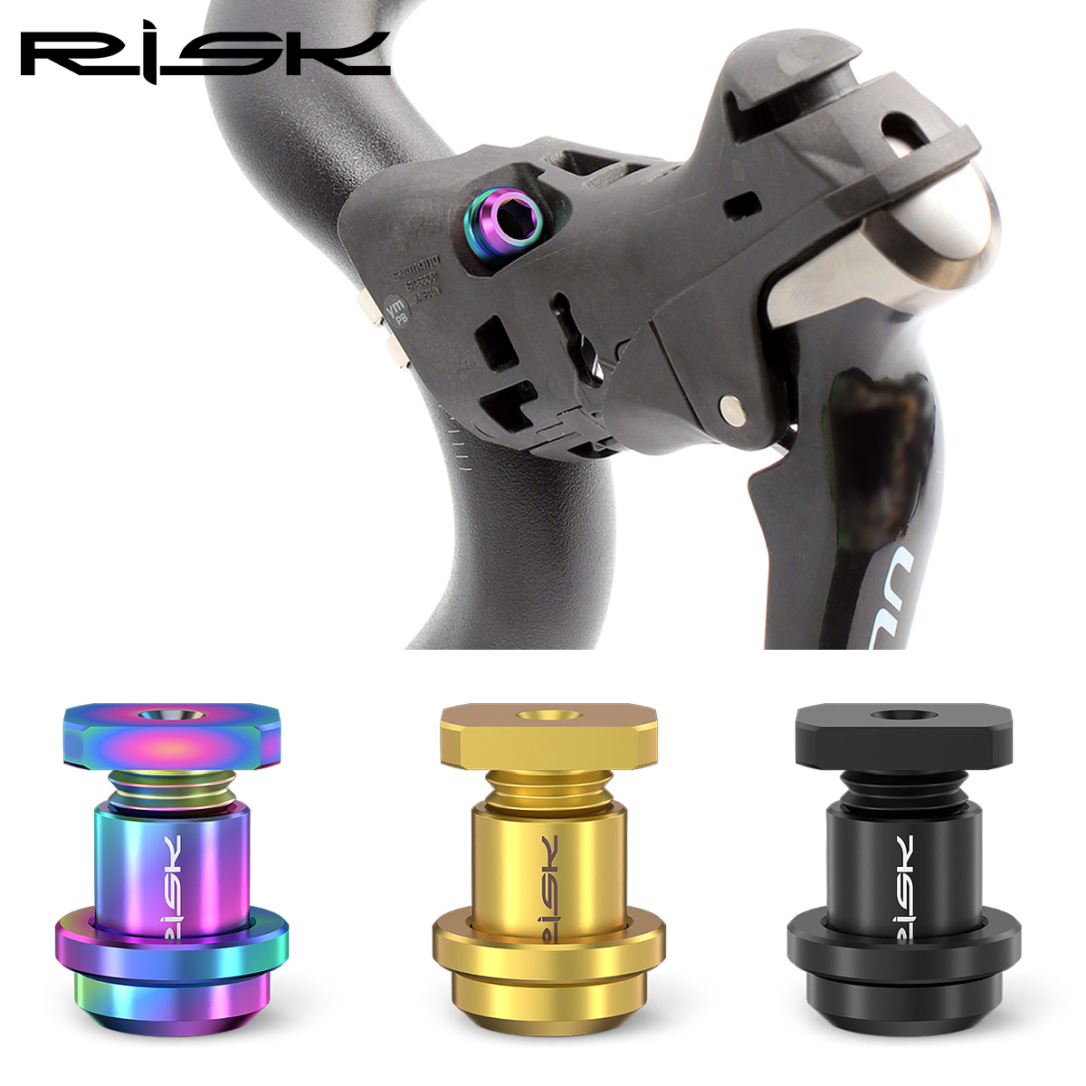 RISK Parts Road Bike Shifter Clamp Titanium Screws Shifter Head Mount Screws R8000 FORCE RT120 RT121
