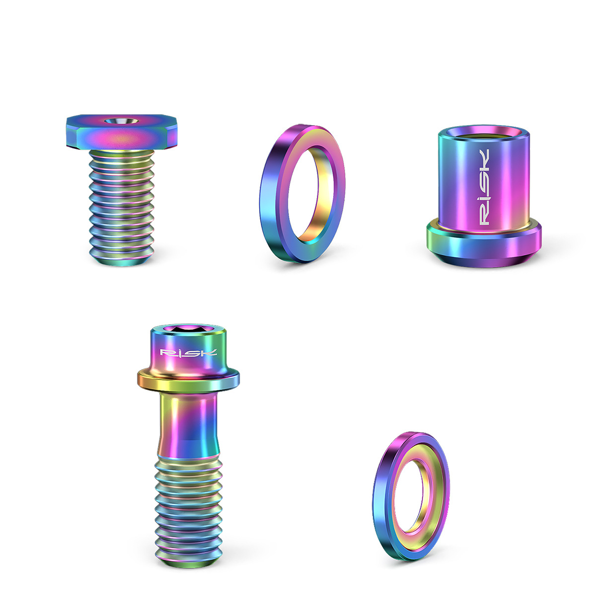 RISK Parts Road Bike Shifter Clamp Titanium Screws Shifter Head Mount Screws R8000 FORCE RT120 RT121