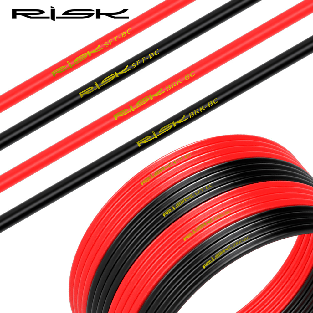 RISK Parts Bicycle Cable Housing Kit – Includes Gear and Brake Inner Cable Cores Suitable for Mountain and Road Bikes RC103