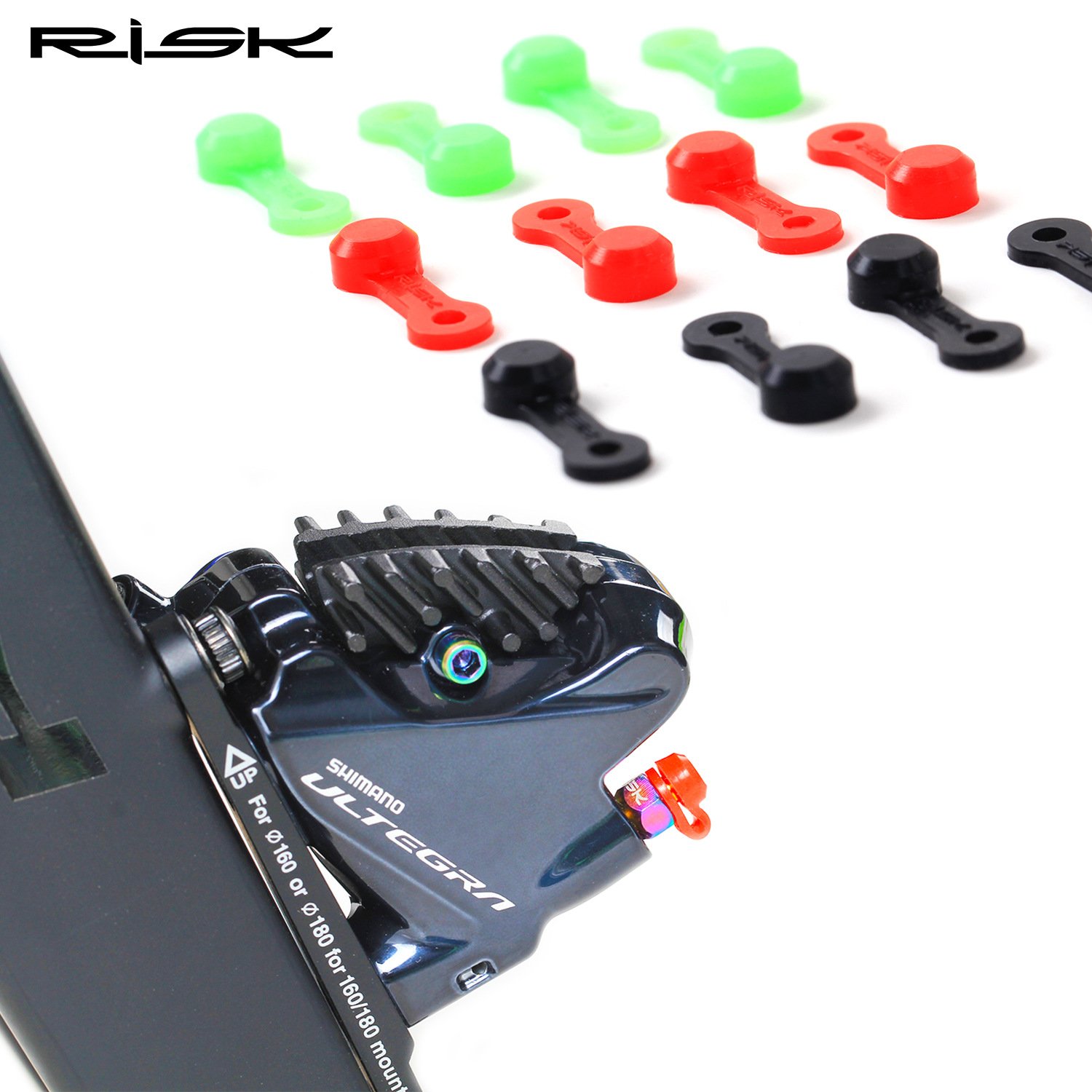 RISK Parts Mountain and Road Bike Disc Brake Bleed Screws Dust Cap Oil Injection Nozzle Rubber Sleeve XT Caliper Repair Kit RA145