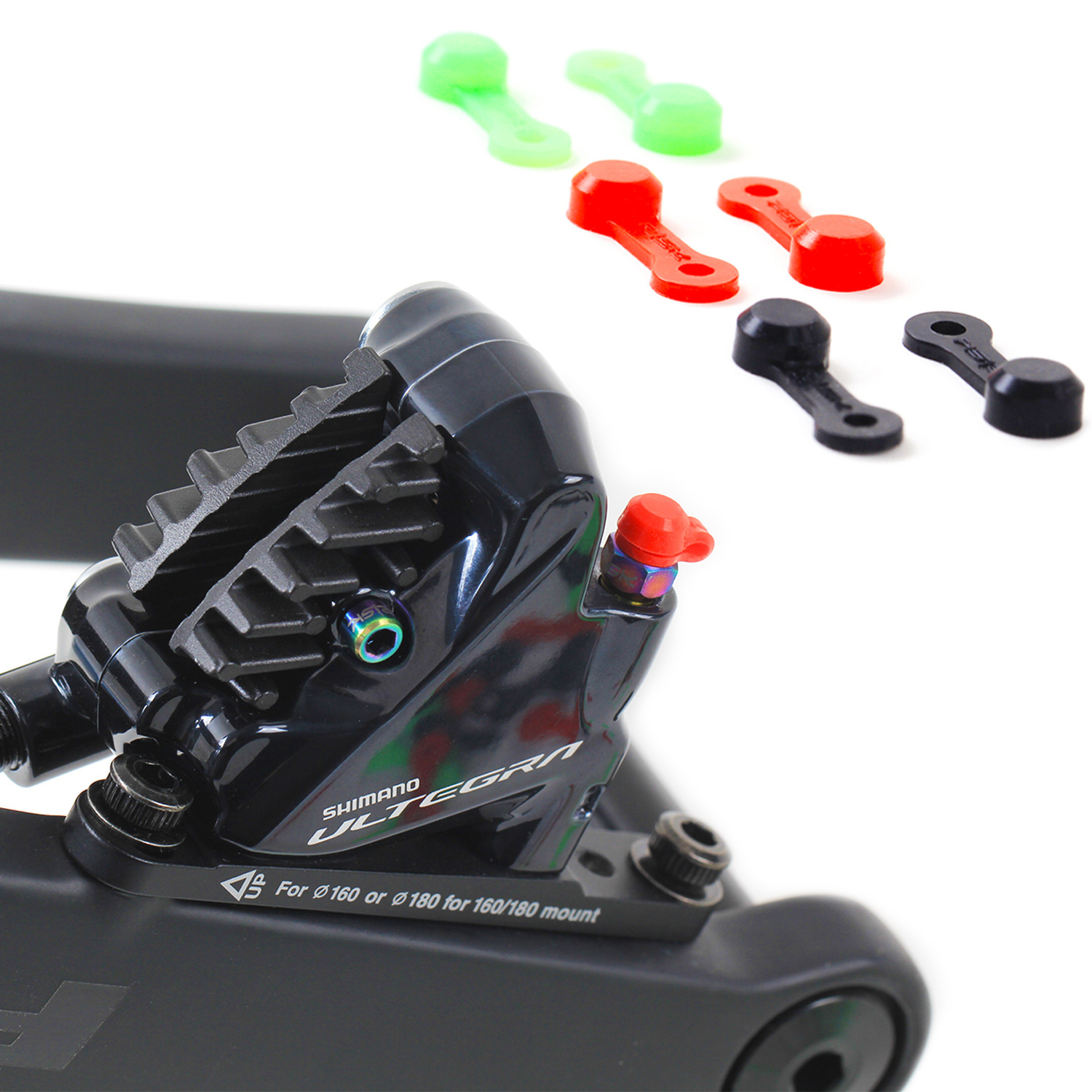 RISK Parts Mountain and Road Bike Disc Brake Bleed Screws Dust Cap Oil Injection Nozzle Rubber Sleeve XT Caliper Repair Kit RA145