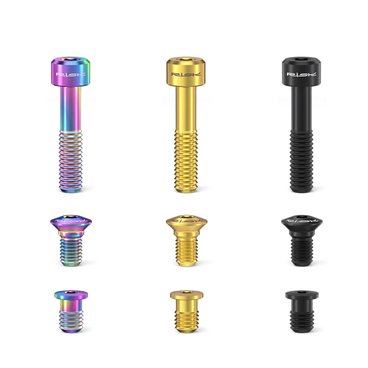 RISK Parts Mountain Bike SRAM Shifter Titanium Alloy Screw Kit GX/GX EAGLE/X9/X01XO1XX1 RT104