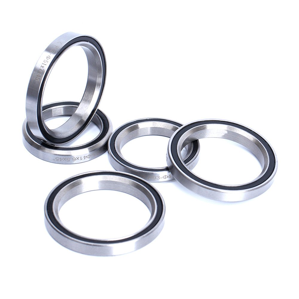 RISK Parts 41/41.8/42/47/49/51/52mm Bicycle 44mm Headset Bearing Conversion Kit Double Bearings