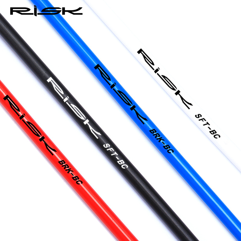 RISK Parts Mountain Road and Folding Bike Shift and Brake Cable Housing Colored Cable Housing Outer Shell Outer Tube Pull Wire Housing BRK-BC SFT-BC