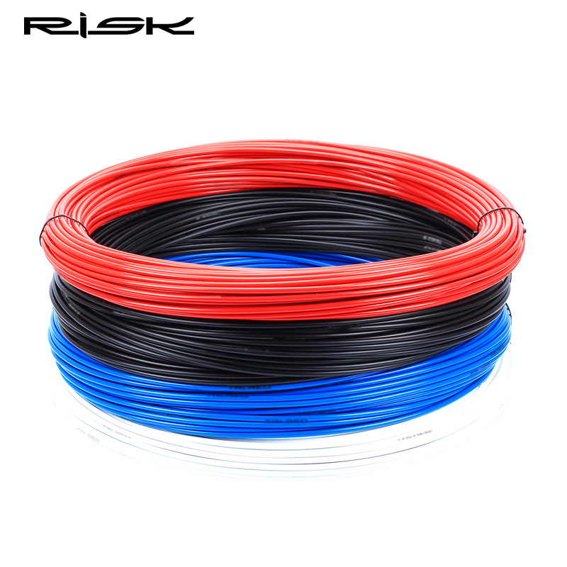 RISK Parts Mountain Road and Folding Bike Shift and Brake Cable Housing Colored Cable Housing Outer Shell Outer Tube Pull Wire Housing BRK-BC SFT-BC