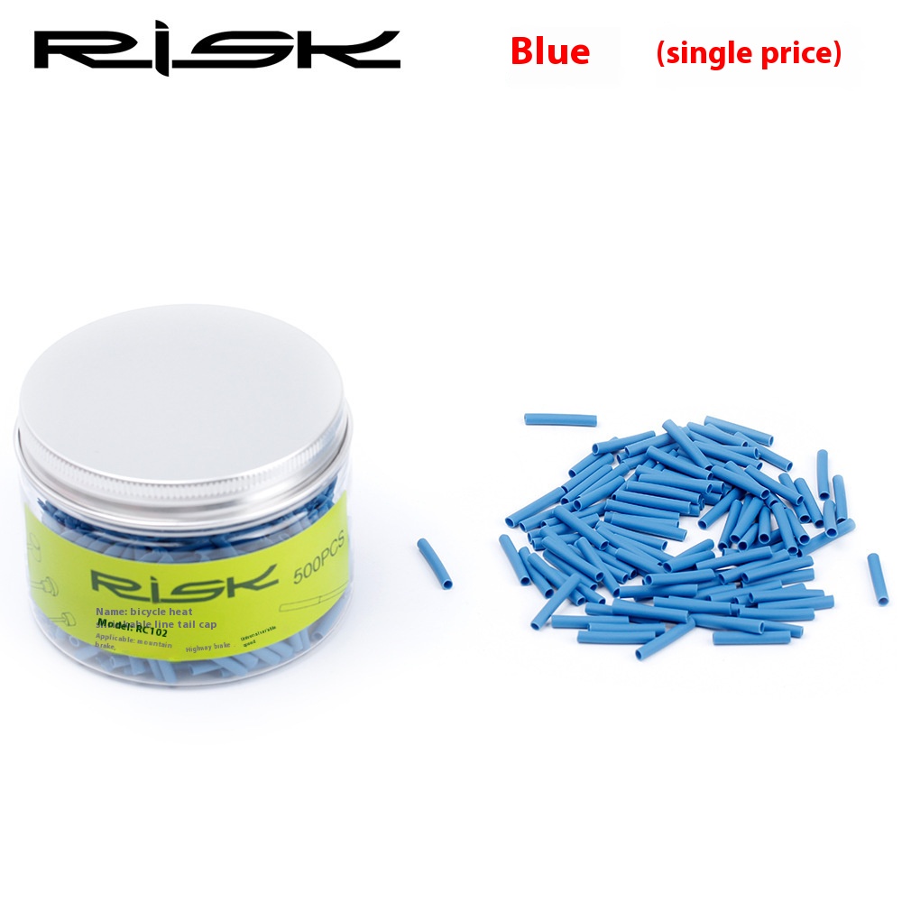 RISK Parts Cable End Caps Bicycle Cable Housing Caps Internal Cable Ferrules Colorful Shift and Brake Cable End Caps Non-Aluminum Alloy RC102