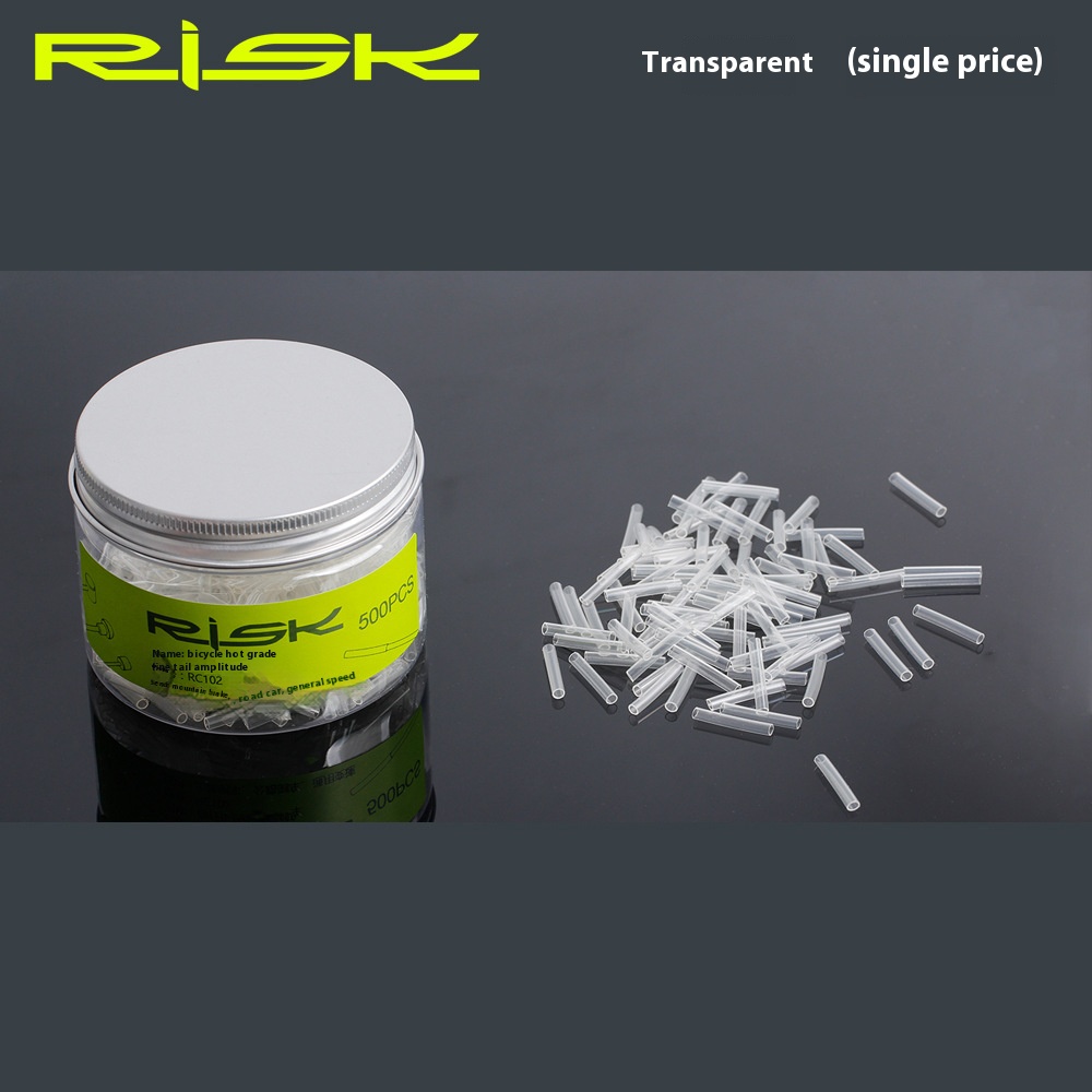 RISK Parts Cable End Caps Bicycle Cable Housing Caps Internal Cable Ferrules Colorful Shift and Brake Cable End Caps Non-Aluminum Alloy RC102