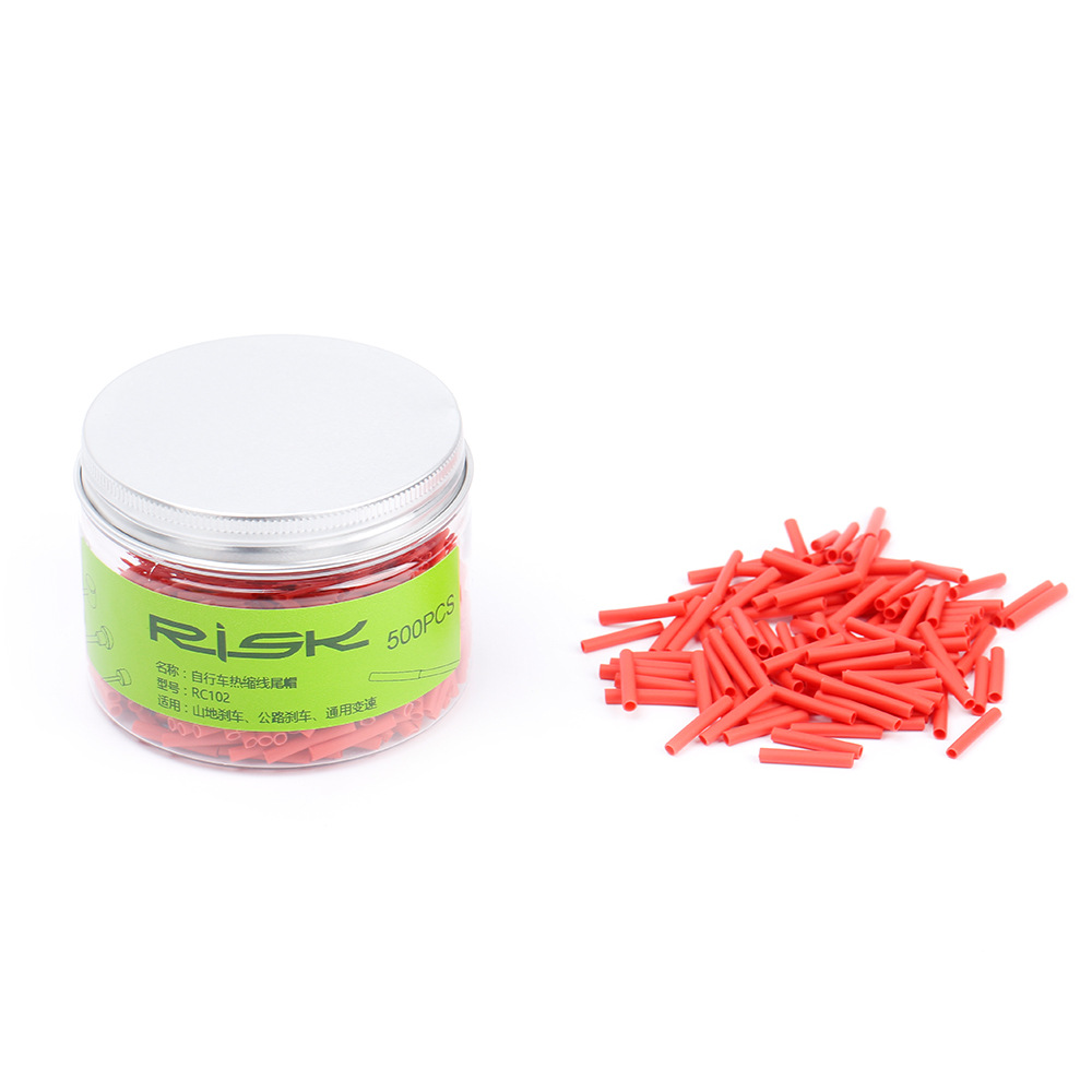 RISK Parts Cable End Caps Bicycle Cable Housing Caps Internal Cable Ferrules Colorful Shift and Brake Cable End Caps Non-Aluminum Alloy RC102