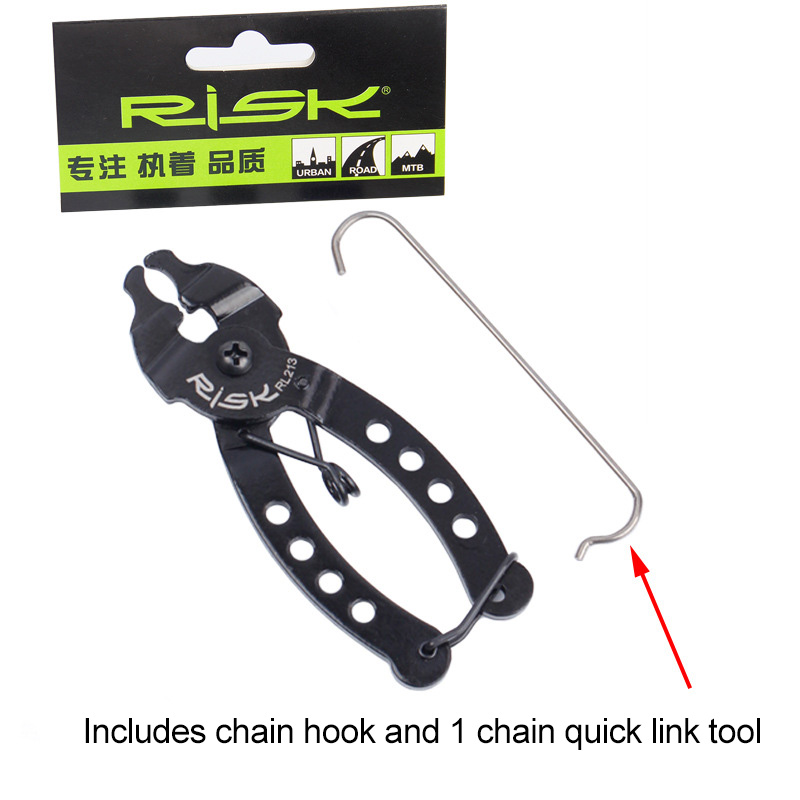 RISK Parts Chain Quick Link Magic Link for Mountain and Road Bikes 8/9/10/11/12 Speed Quick Link RA110