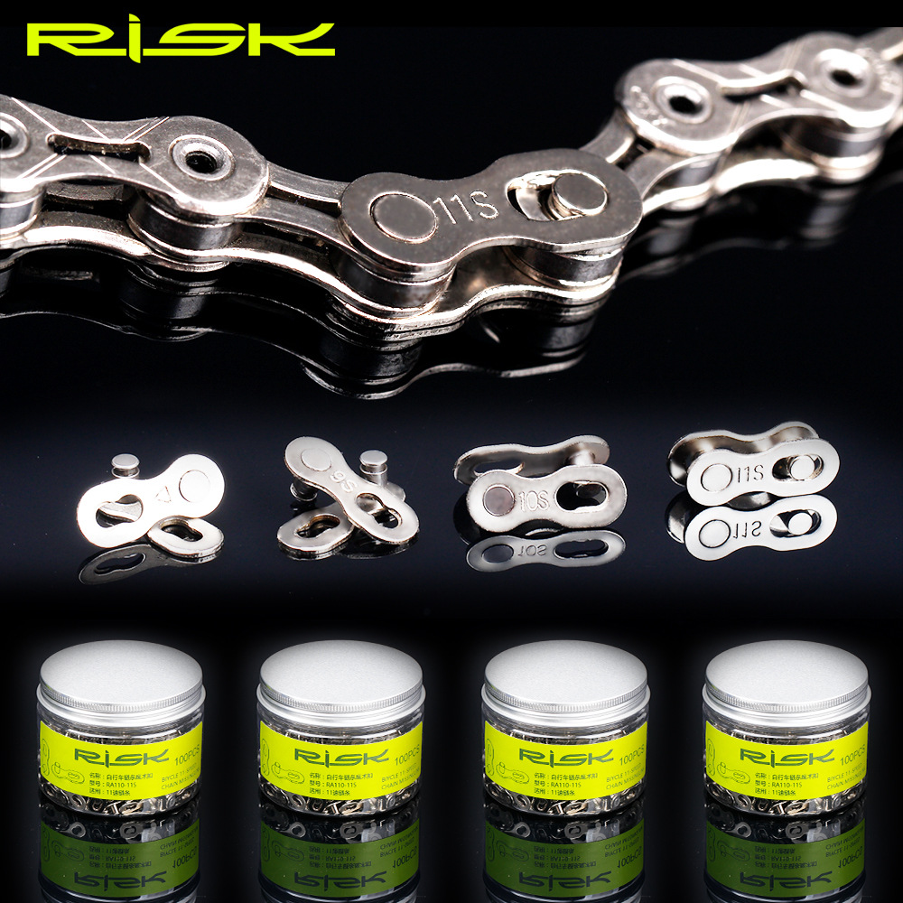 RISK Parts Chain Quick Link Magic Link for Mountain and Road Bikes 8/9/10/11/12 Speed Quick Link RA110
