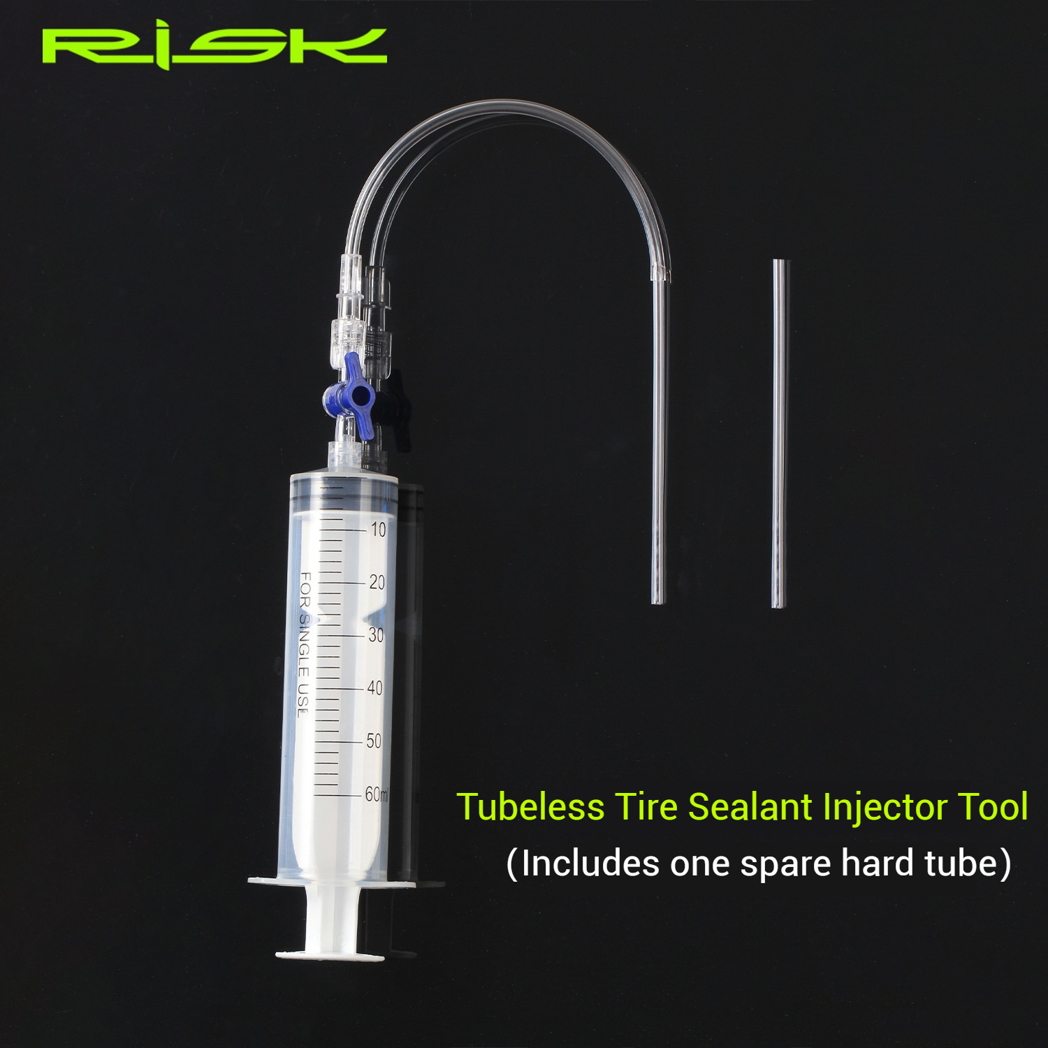 RISK Parts Bicycle Tubeless Tire Sealant Injector Tool for Mountain Road Bike Tire Sealant Injection RL225 RL301