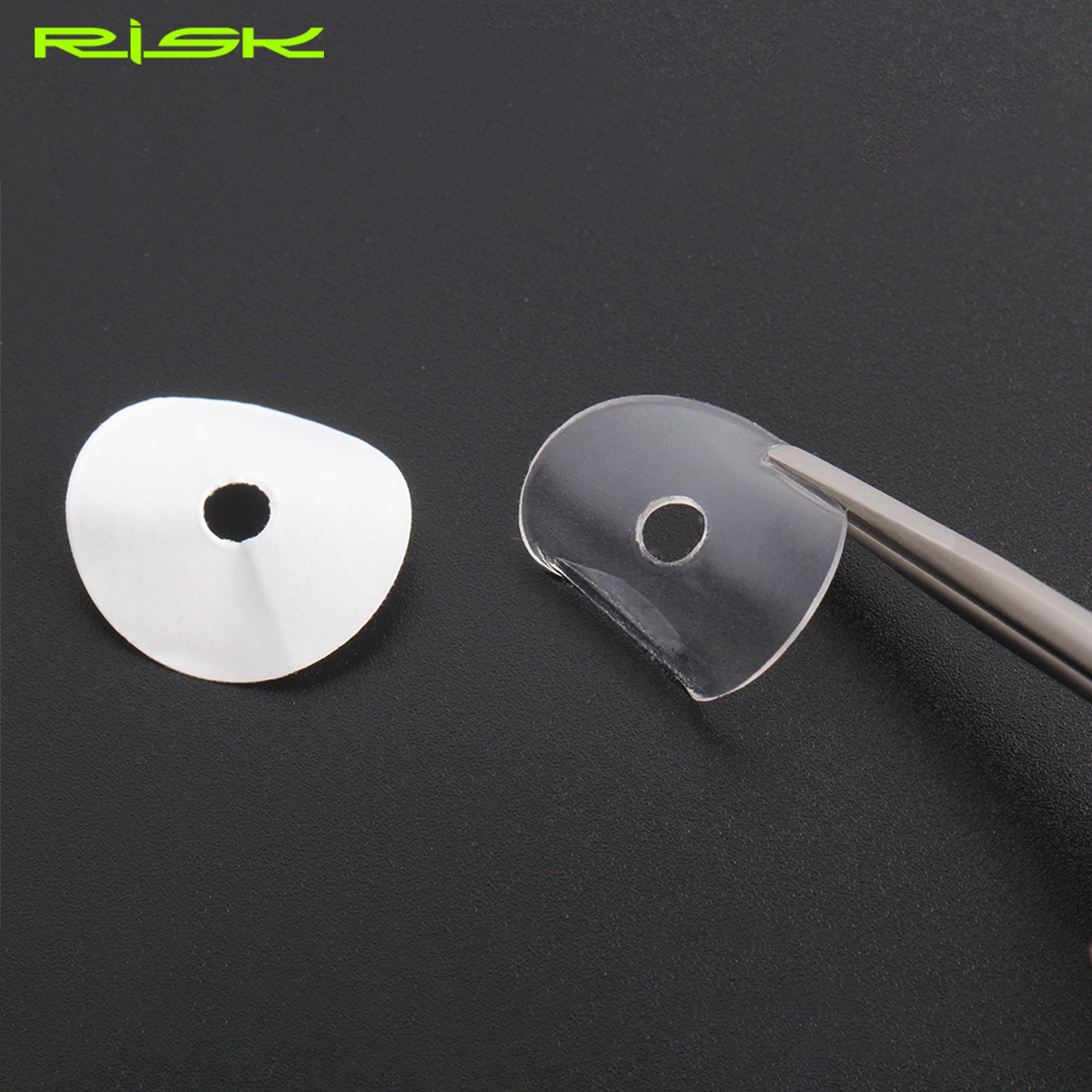 RISK Parts mountain road bike Presta valve stickers valve core stickers adhesive pads for tubeless valve fixation RA121