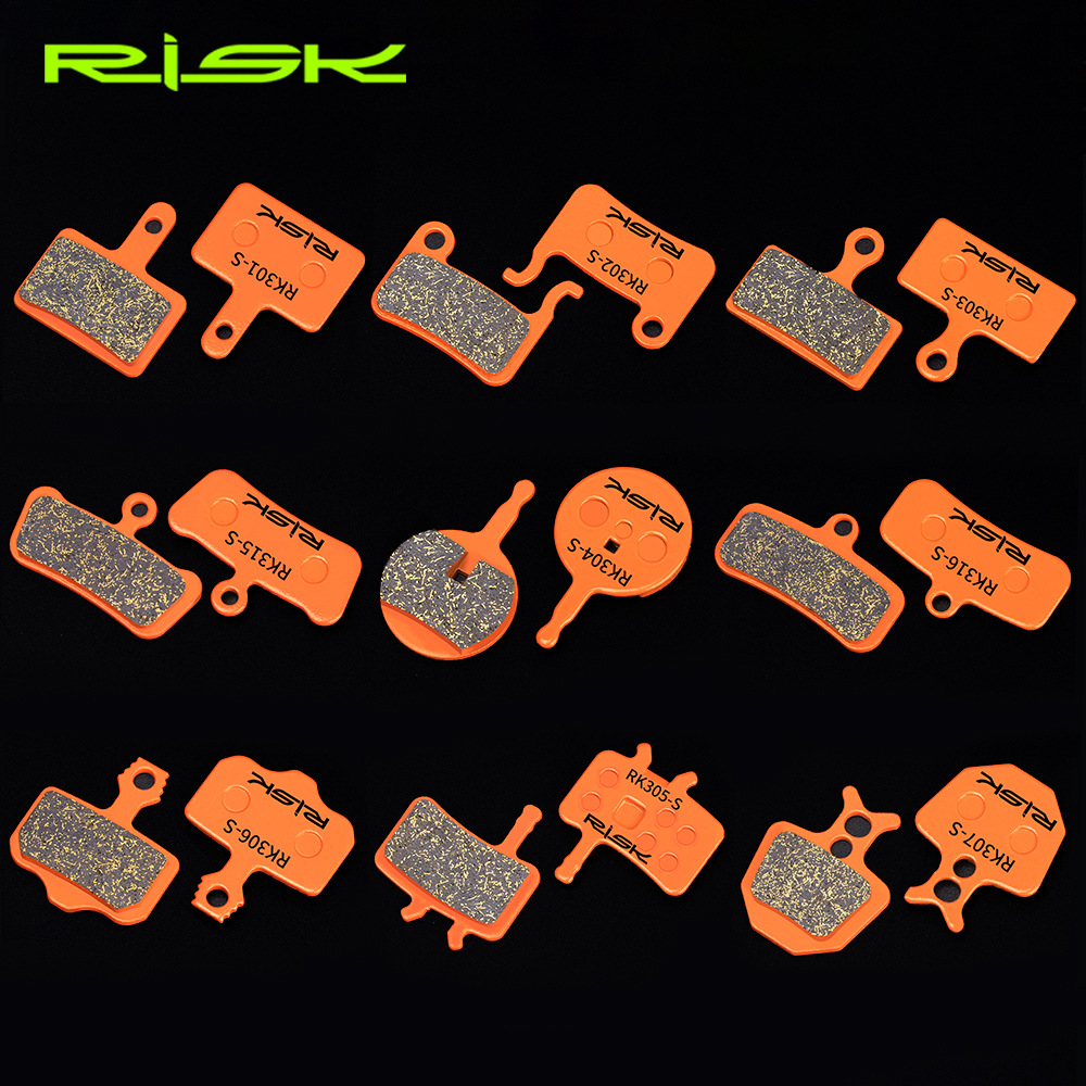 RISK Parts mountain bike multi-metal brake pads/brake lining for M8000XT oil disc XTR brake pads M355 BB5 RK S Series