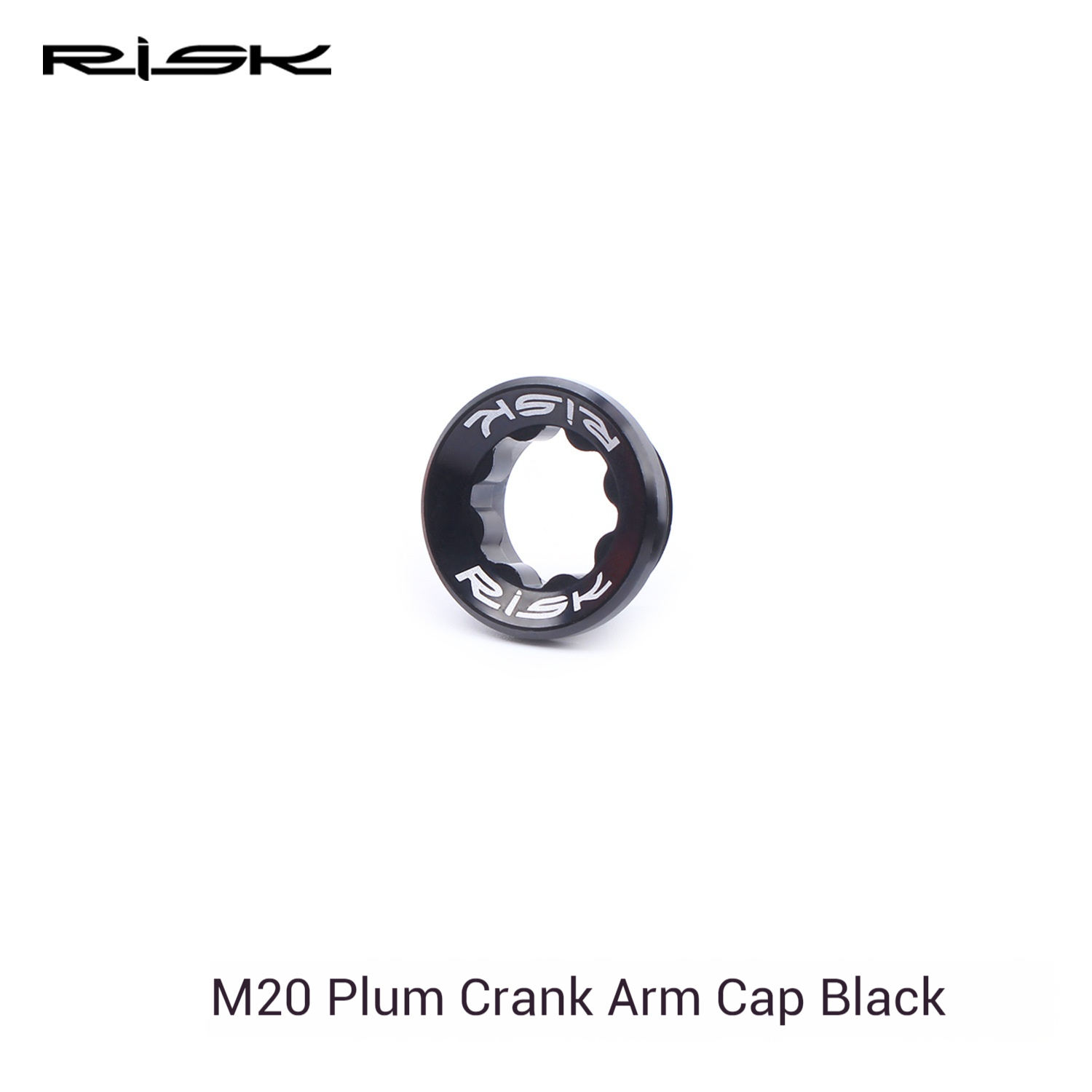 RISK Parts Bicycle Crank Arm Cap Hollow Integrated Chainring for Mountain Bike Aluminum Alloy Crank Screws BB Axle Crank RA123
