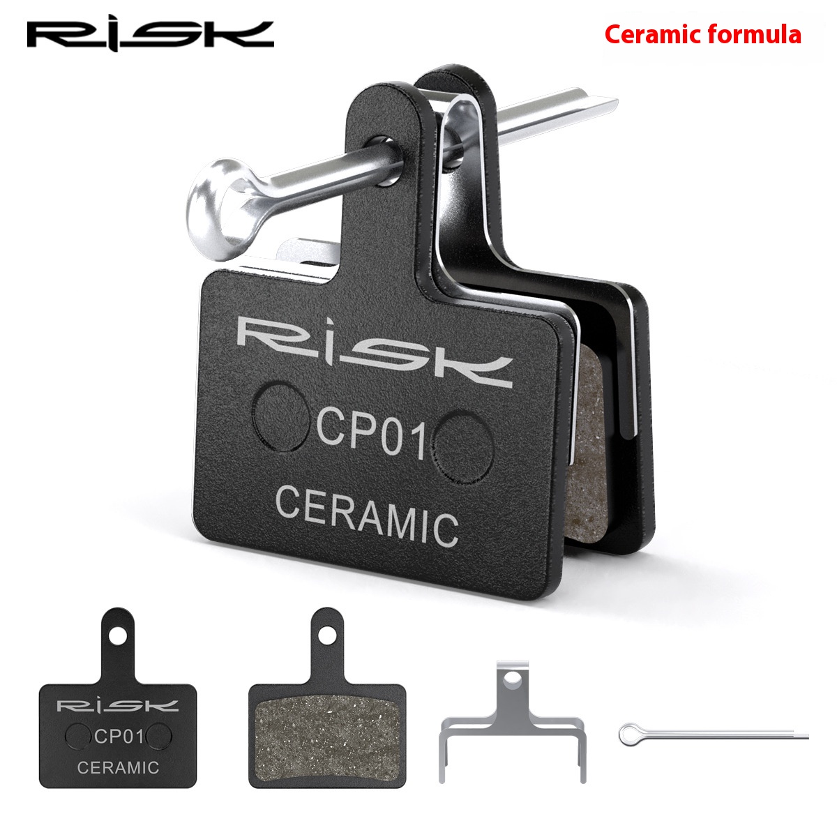 RISK Parts Bicycle Mountain Bike Brake Pads Ceramic Resin Pads/ceramic brake pads Electric Scooter Brake Pads Oil Disc Disc Brake M315 CP01
