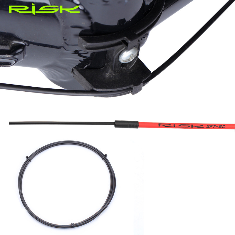 RISK Parts Bicycle Cable Housing for Mountain and Road Bike Gears 4/5mm Brake Outer Casing Folding Bike Brake Cable Shell 3 Meters RC304
