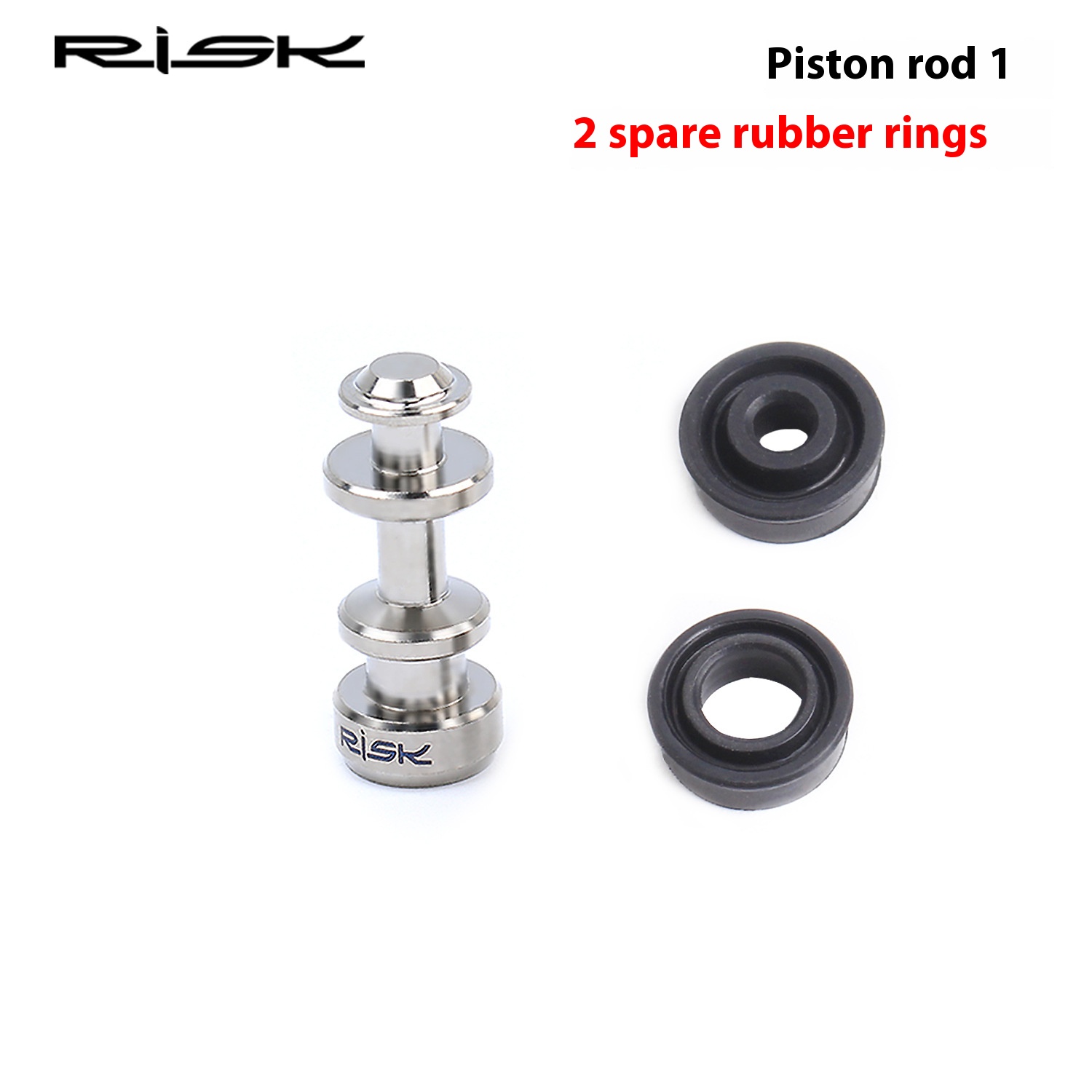 RISK Parts Brake Lever Piston Titanium Alloy XT M8000 SLX M785 Hydraulic Disc Brake Piston Seal Repair Kit RT126