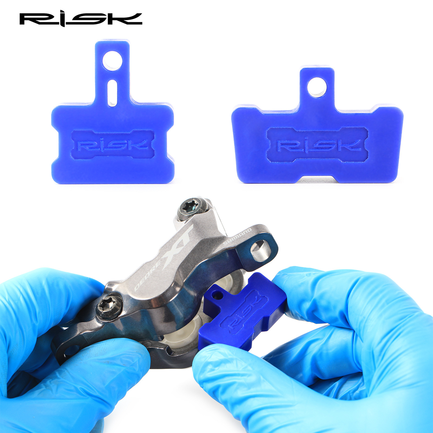 RISK Parts Bicycle Bleed Block Brake Bleed Pad Disc Bleed Pad Spacer Plastic Tool RL233-1 RL233-2