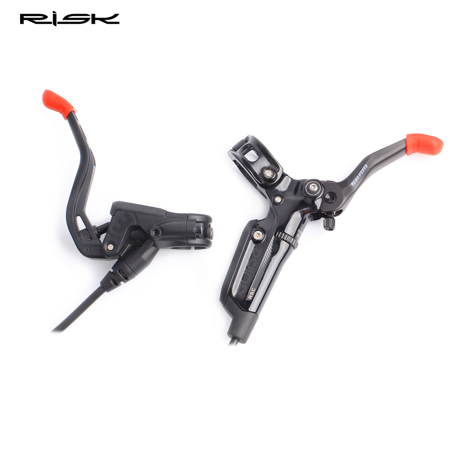 RISK Parts Road Bike Shifter Protector Cover Bicycle Shifter Sleeve Colorful Silicone Cover Brake Lever Cover RA122