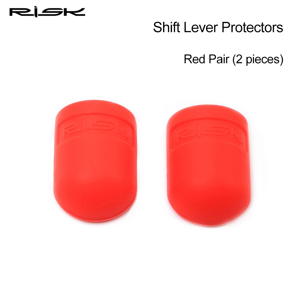 RISK Parts Road Bike Shifter Protector Cover Bicycle Shifter Sleeve Colorful Silicone Cover Brake Lever Cover RA122