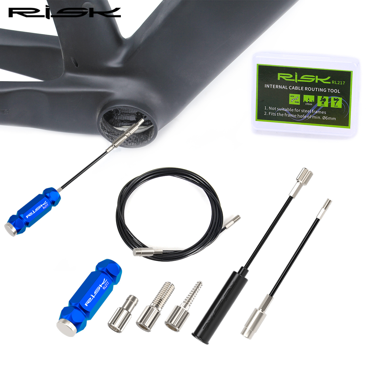 RISK Parts mountain and road bike internal cable routing tool RL217