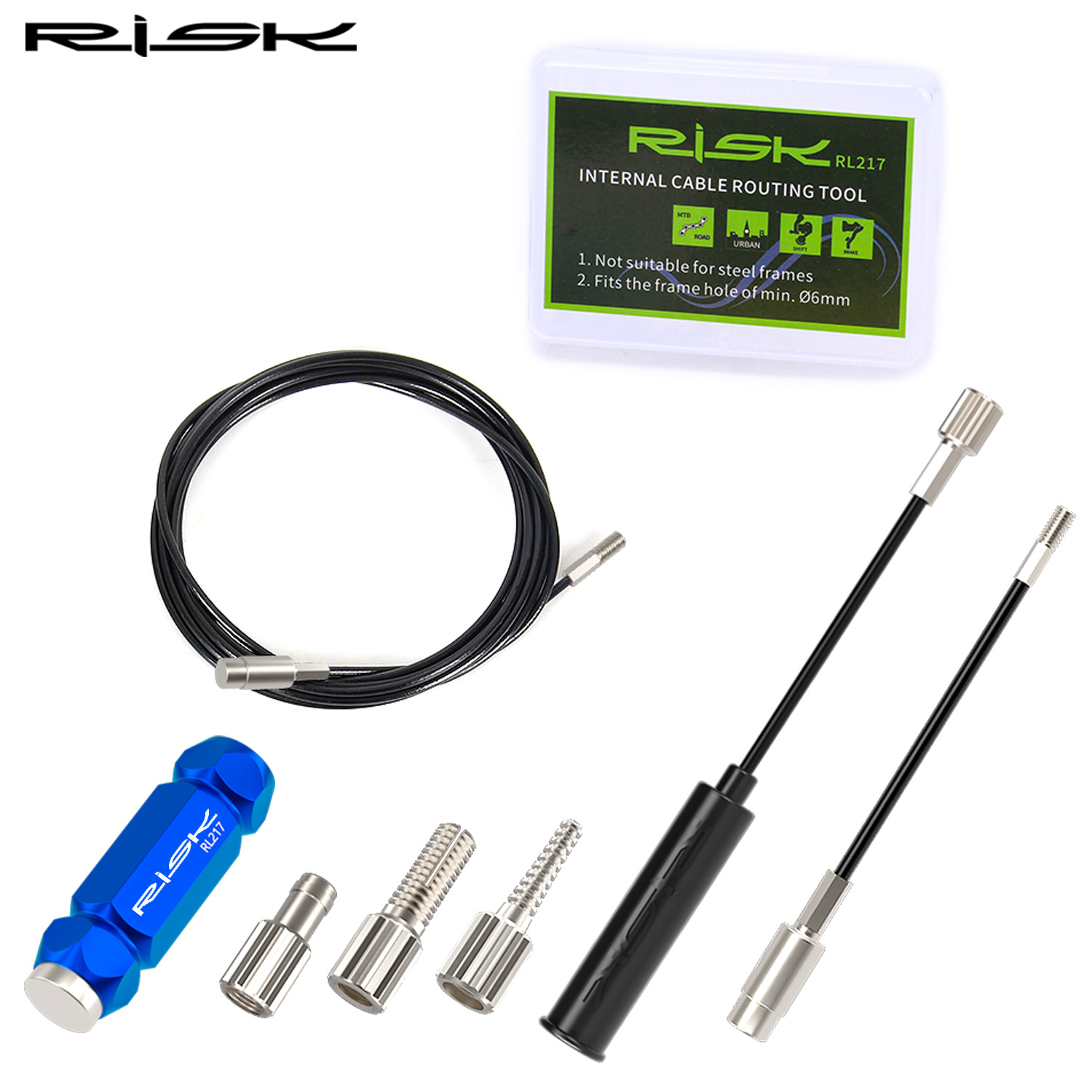 RISK Parts mountain and road bike internal cable routing tool RL217
