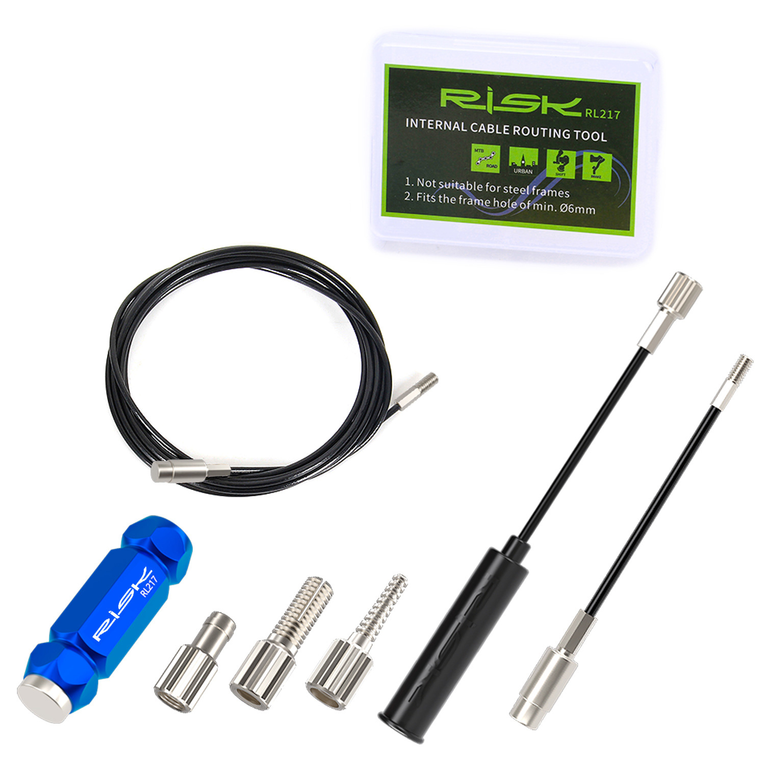 RISK Parts mountain and road bike internal cable routing tool RL217