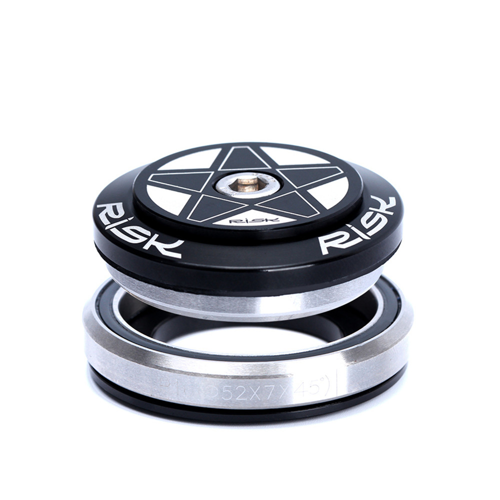 RISK Parts Tapered Headset Bearings for Mountain and Road Bikes 41.8/42-52mm Internal Integrated Hidden Headset DH-532