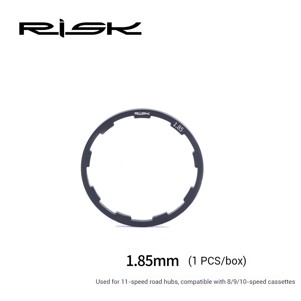 RISK Parts Cassette Spacer Hub Base Shim Mountain/Road Bike Hub Base Fine Adjustment 10S-11S Sprocket Repair RA107