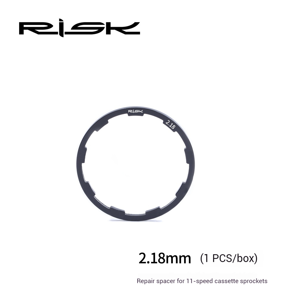 RISK Parts Cassette Spacer Hub Base Shim Mountain/Road Bike Hub Base Fine Adjustment 10S-11S Sprocket Repair RA107