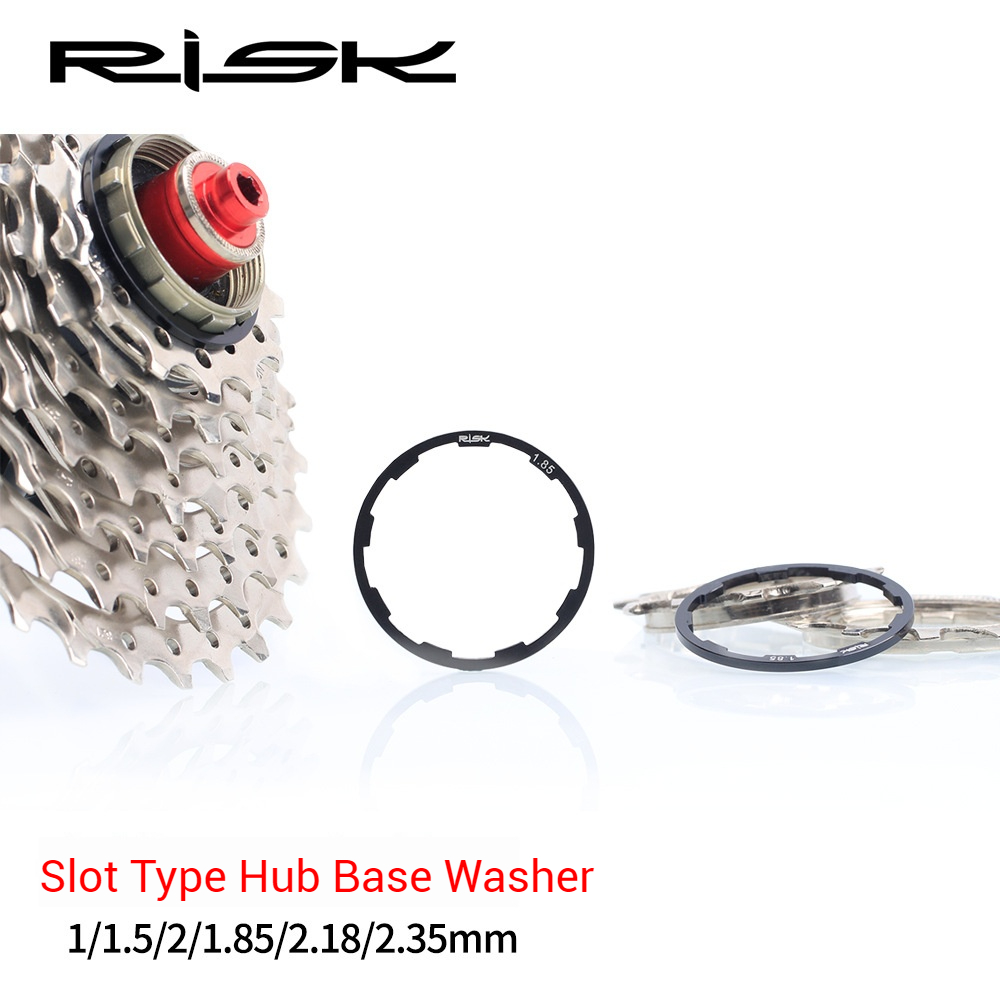 RISK Parts Cassette Spacer Hub Base Shim Mountain/Road Bike Hub Base Fine Adjustment 10S-11S Sprocket Repair RA107