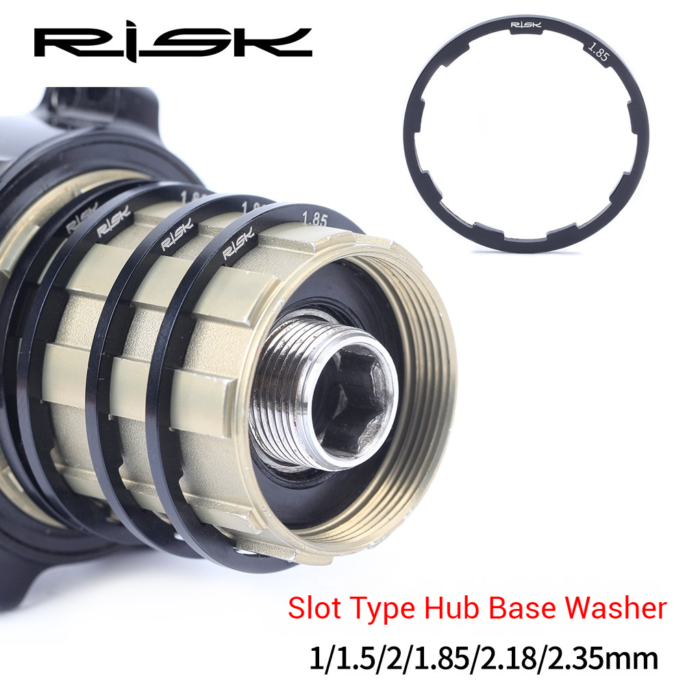 RISK Parts Cassette Spacer Hub Base Shim Mountain/Road Bike Hub Base Fine Adjustment 10S-11S Sprocket Repair RA107