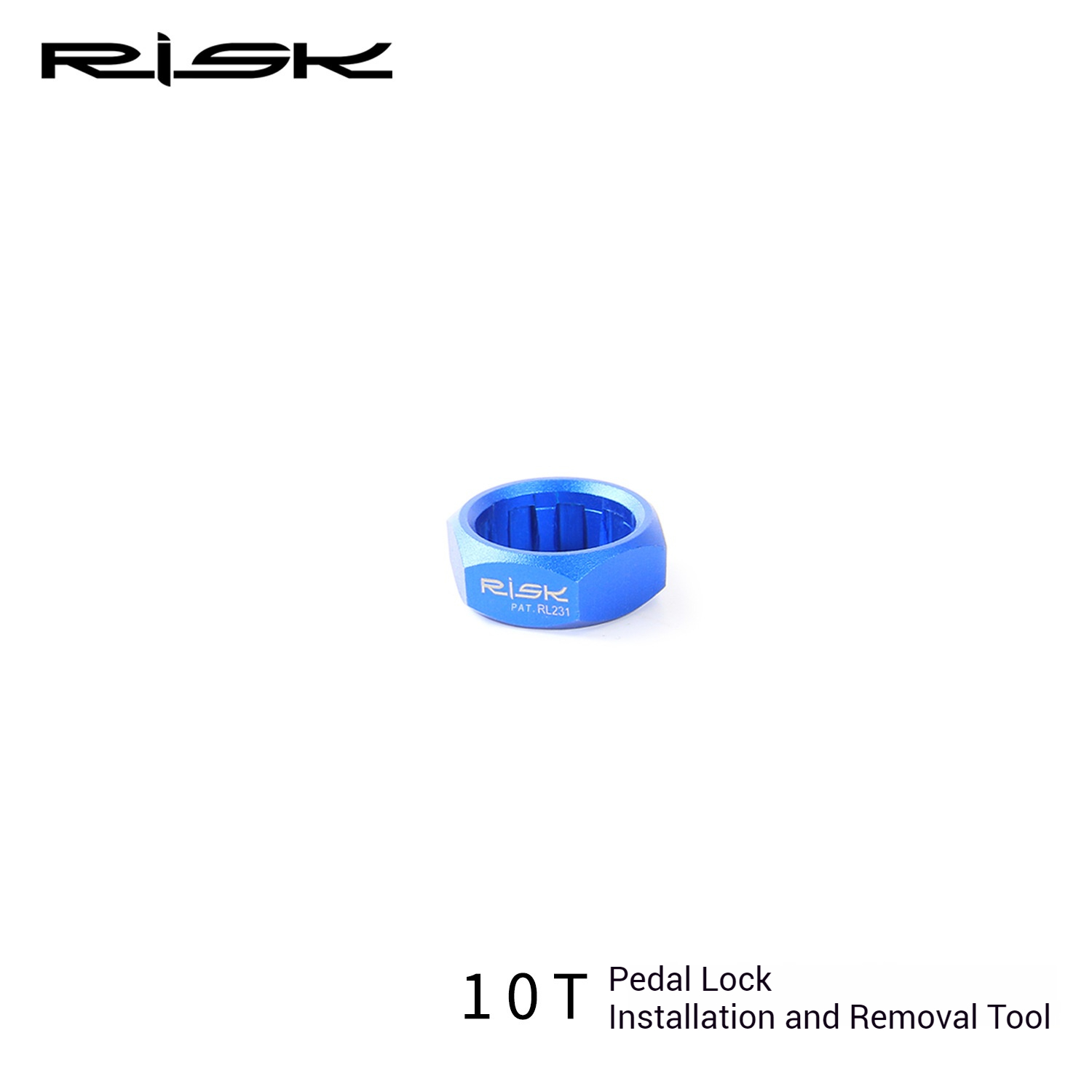 RISK Parts Mountain Road Bike Self-locking Pedal Installation and Removal Tool Pedal Lock Pedal Axle Installation Disassembly Socket RL231