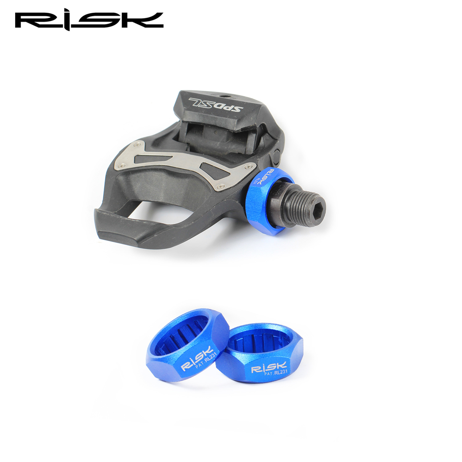 RISK Parts Mountain Road Bike Self-locking Pedal Installation and Removal Tool Pedal Lock Pedal Axle Installation Disassembly Socket RL231