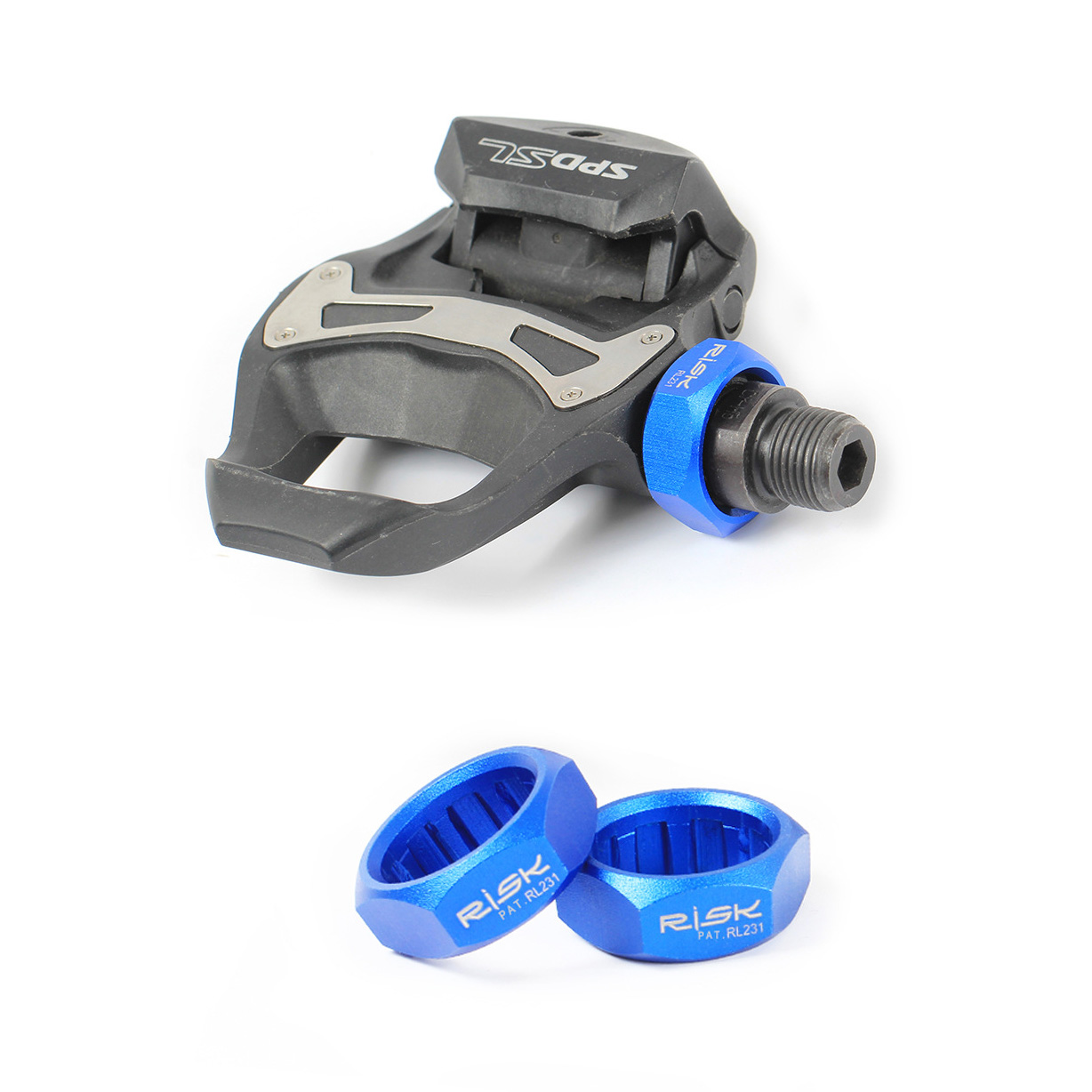 RISK Parts Mountain Road Bike Self-locking Pedal Installation and Removal Tool Pedal Lock Pedal Axle Installation Disassembly Socket RL231