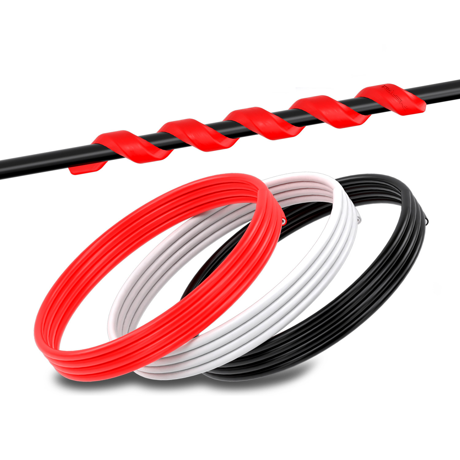RISK Parts Mountain Bike Brake Hydraulic Hose 5mm Nylon Braided Disc Brake Fluid Line Packaged in Bags RC111-112