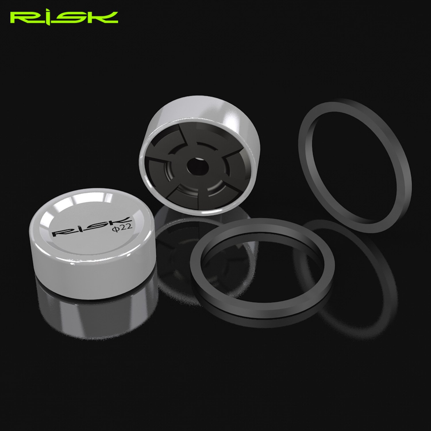 RISK Parts Mountain Bike Disc Brake Caliper Piston Road Bike XT Brake Abalone SLX XTR Oil Disc Seal Repair Kit RT128