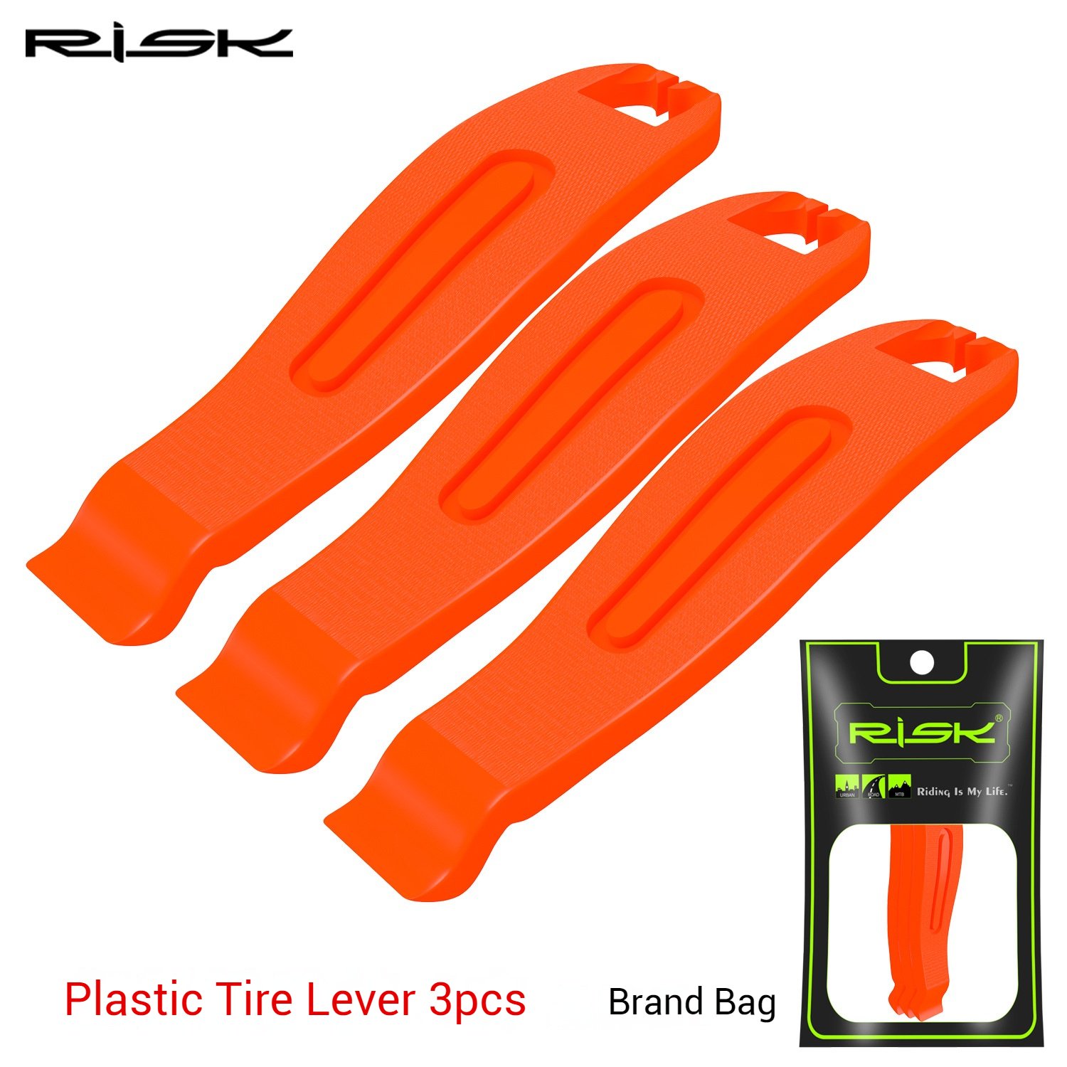 RISK Parts KENWAY Bicycle Tire Lever Mountain and Road Bike Tire Repair Lever Plastic Tire Pry Bar Tire Patching Tool