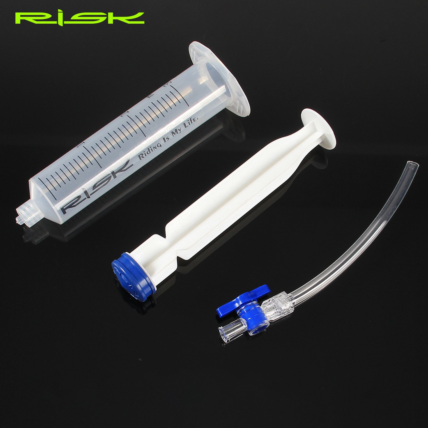 RISK Parts Mountain Bike Oil Change Tool Bicycle Oil Injection Syringe Disc Brake Oil Change Needle Injector Disc Brake Oil Change RL234-1 RL234-2